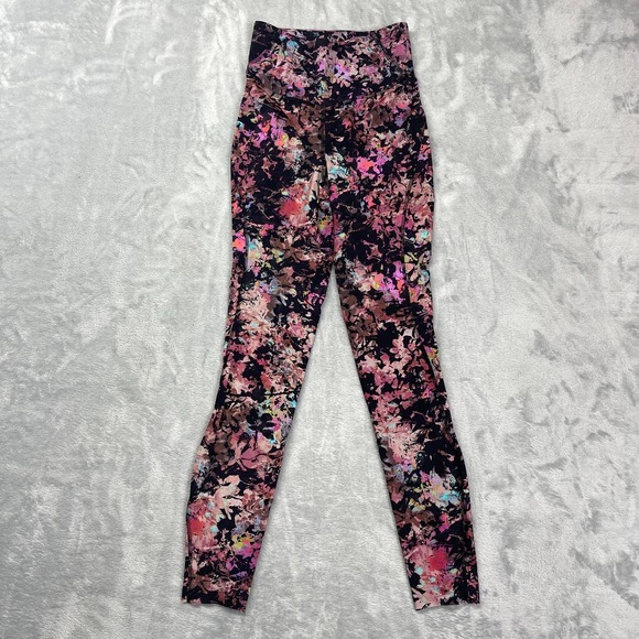 lululemon athletica Pants - Lululemon Leggings Womens 2 (20/24) Multi Floral Swift Speed High-Rise Pull-On